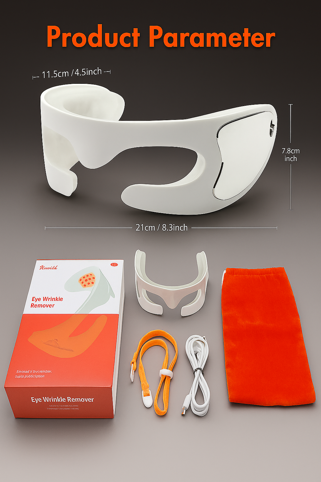 Eye Care - Rejuvenating Eye Massager with LED & Heat Therapy