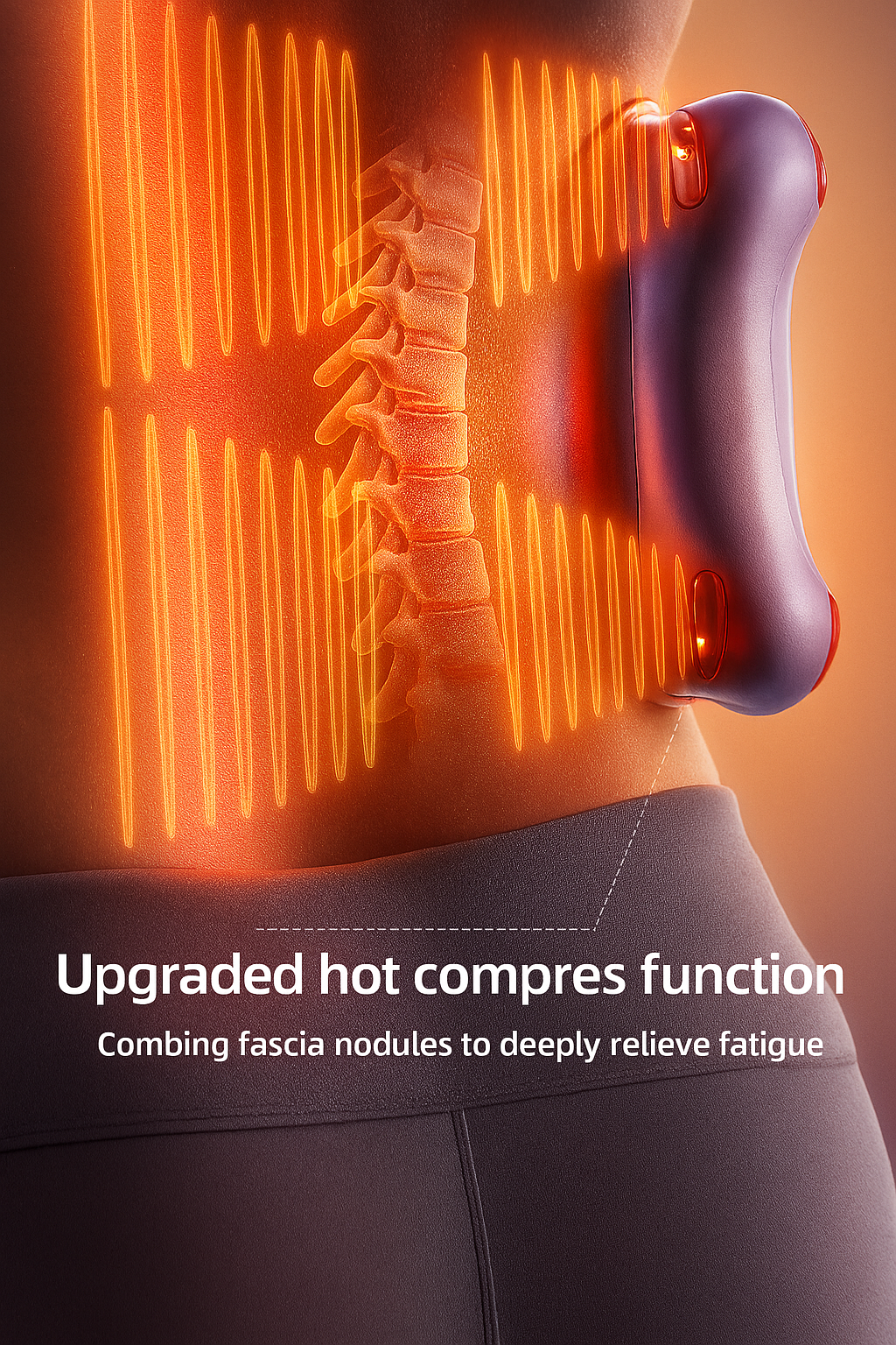 New Electric Fascia Ring Massager with Heat and Fat Reduction