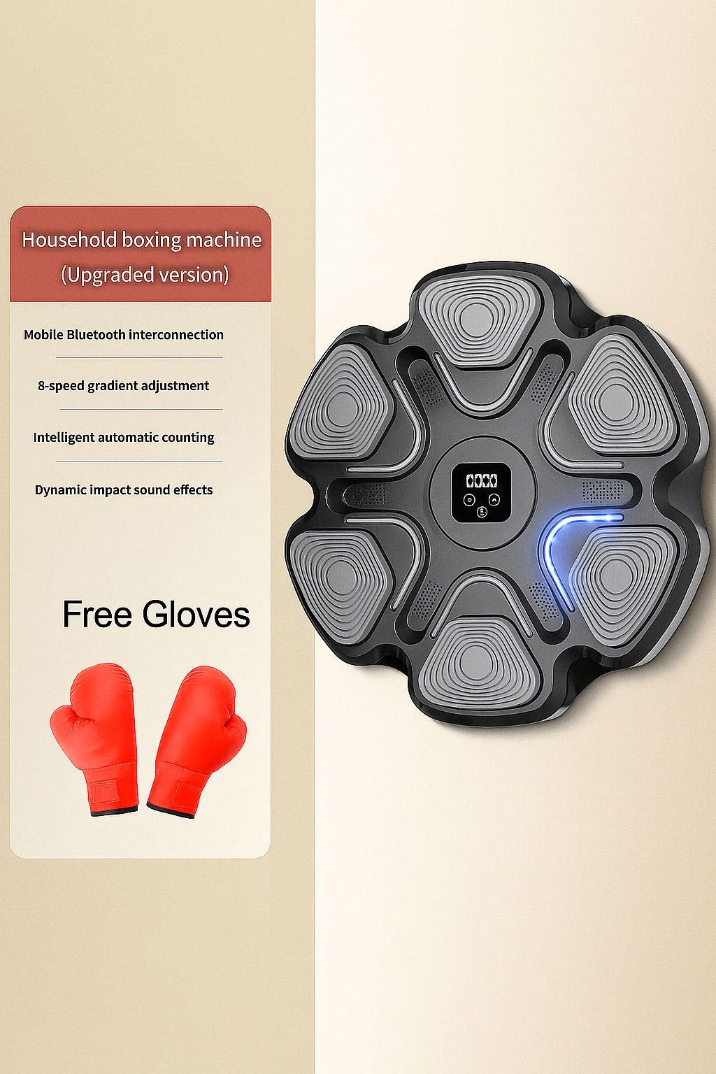 New 2025 Smart Music Boxing Machine Adult/Children
