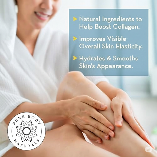 Pure Body Naturals Anti Cellulite Massage Oil 100% Natural