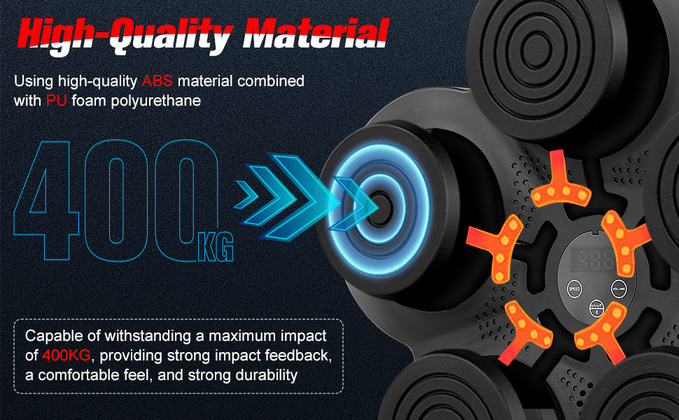 Level Up Your Workout! Smart Music Boxing Machine: Punch to the Beat.