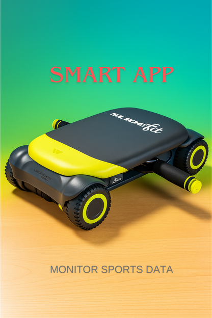 AB Roller Pro 4-Wheel Auto Rebound Abdominal & Core Training Equipment