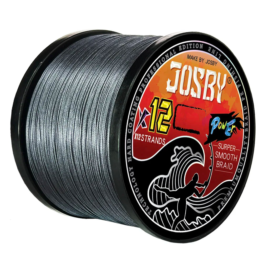 Fishing Lines 12 Strands Braided PE 300m - 1000m Japan Multifilament  Carp Fly Fishing Wire Strong 12X Weave Pesca