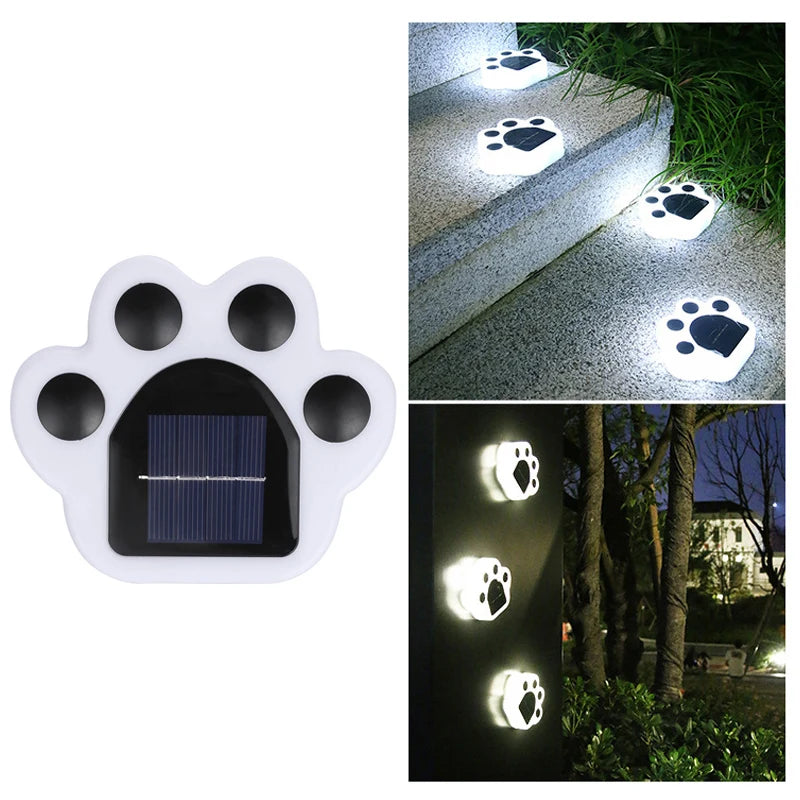 Solar Ground Lights Waterproof for Garden Pathway Yard Deck Camping Decor
