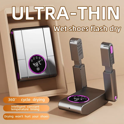 Smart Timer Shoe Dryer: Telescopic, Quick-Drying, Deodorizing & Sterilizing.