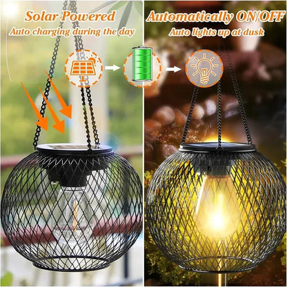 Upgraded Solar Lights for Outside Decorative
