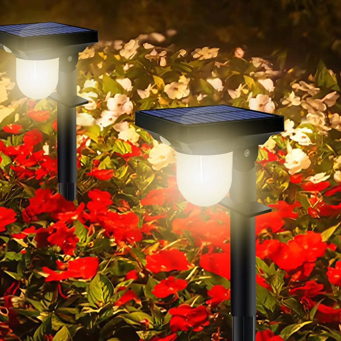 New Solar Lamp Waterproof Motion Sensor