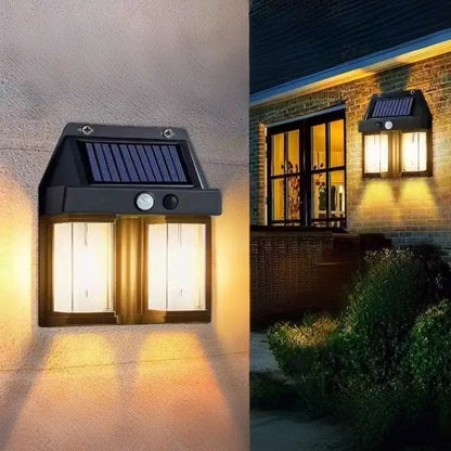 Led Powerful Solar Wall Light Outdoor Waterproof motion Sensor
