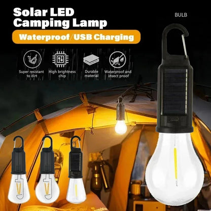 New Solar Bulbs Portable Light with Three Levels of Brightness Adjustment