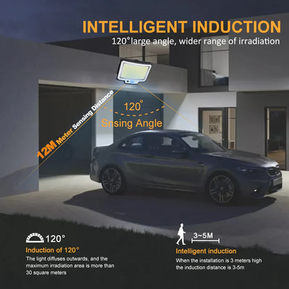 234/348 LED Solar Lights 3 Working Modes Super Bright Motion Sensor Outdoor IP65 Waterproof