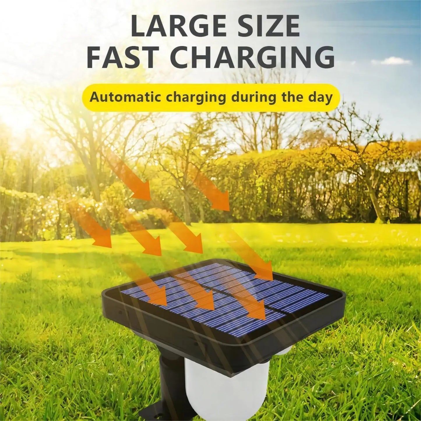 New Solar Lamp Waterproof Motion Sensor