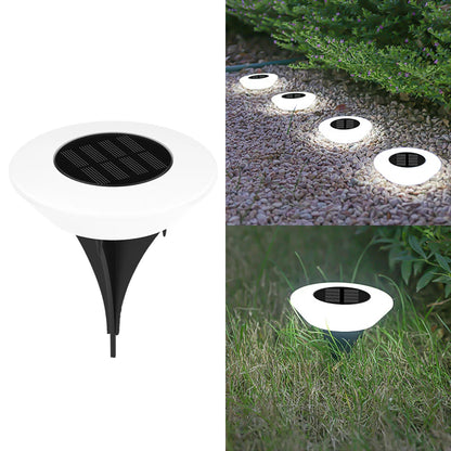 Solar Ground Lights Waterproof for Garden Pathway Yard Deck Camping Decor