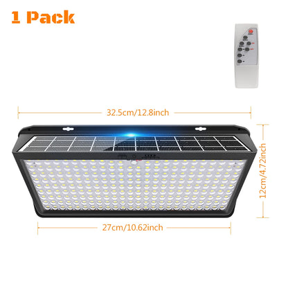Super Bright Solar Wall Lamp with 3 Mode IP65 Waterproof for Outside Yard Street