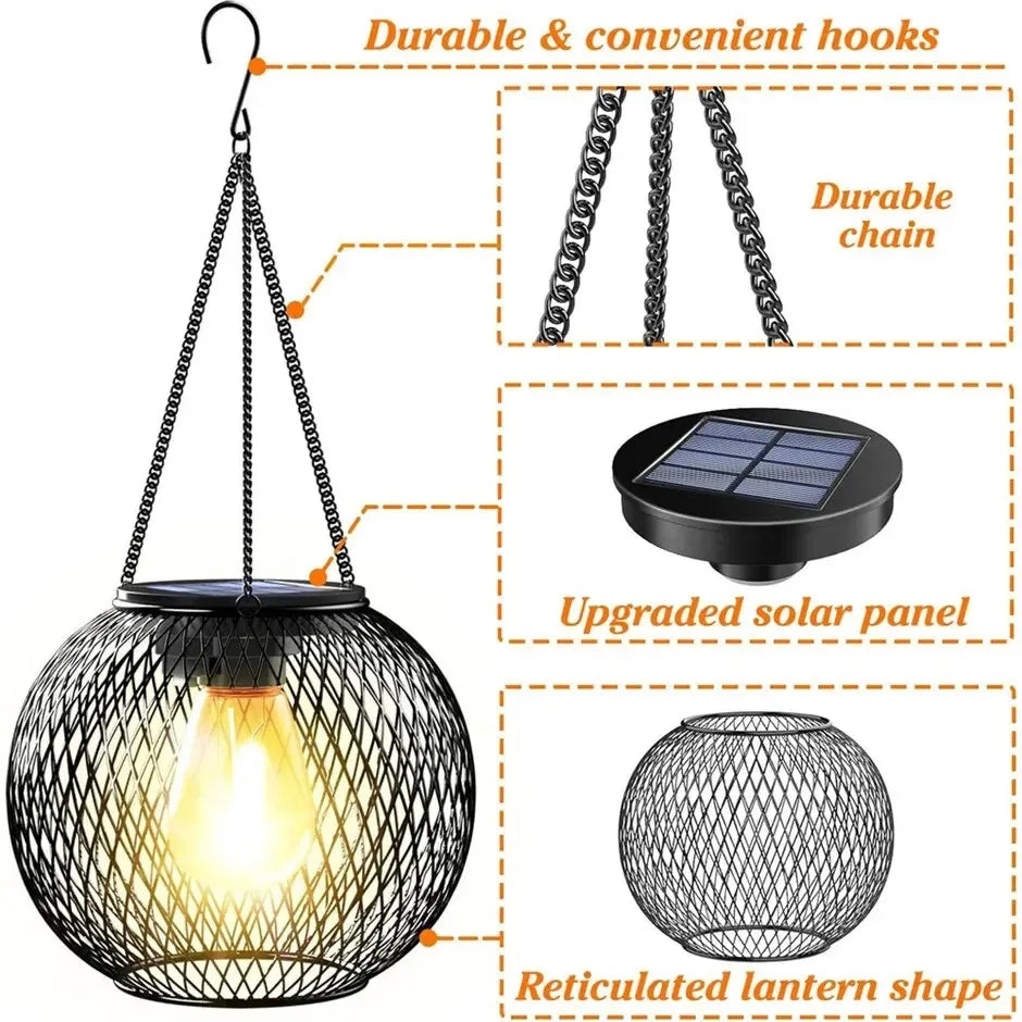 Upgraded Solar Lights for Outside Decorative