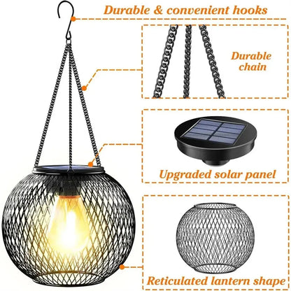 Upgraded Solar Lights for Outside Decorative