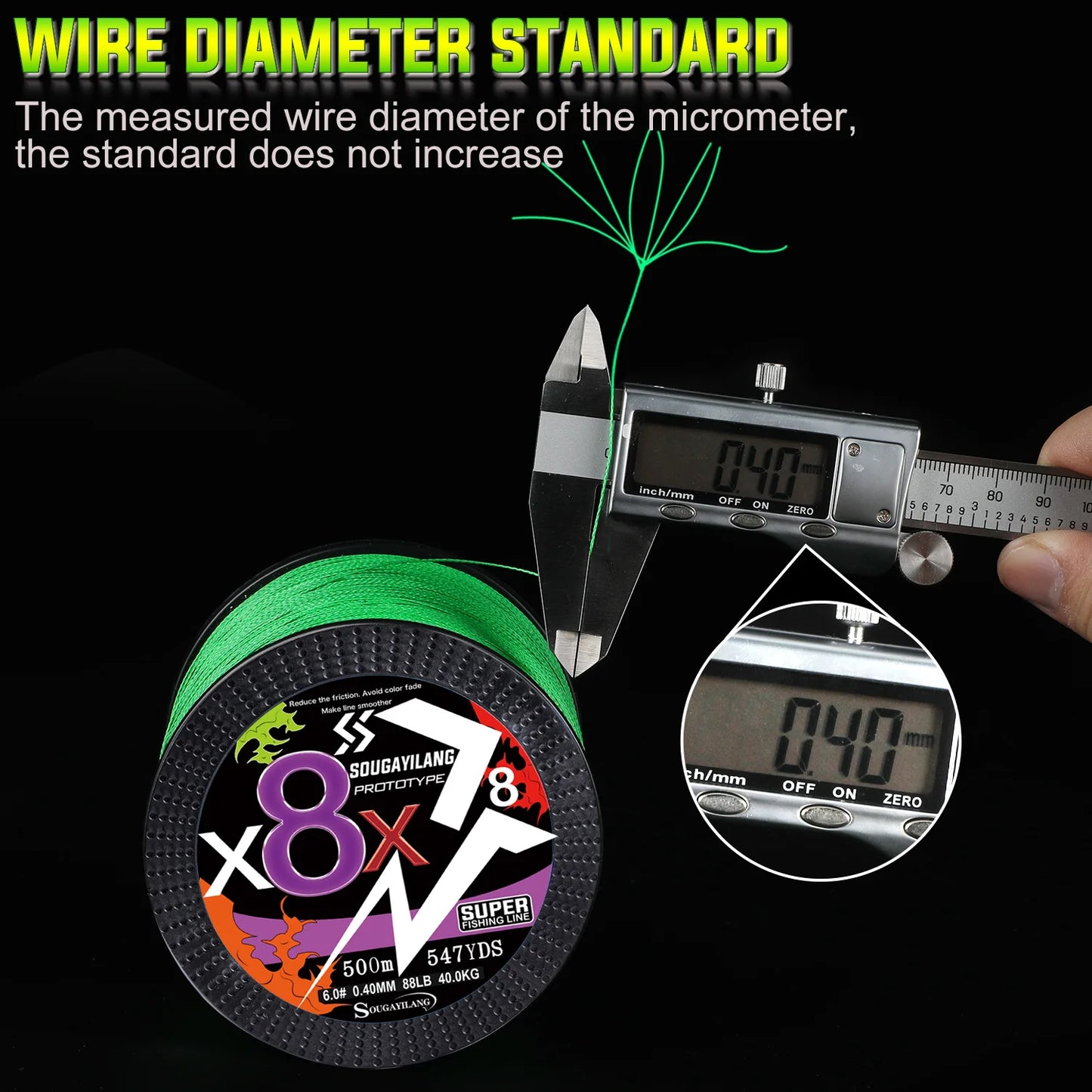 Fishing Line 8 Strands Braided Super Strong