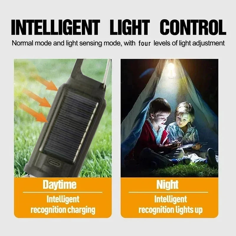 New Solar Bulbs Portable Light with Three Levels of Brightness Adjustment