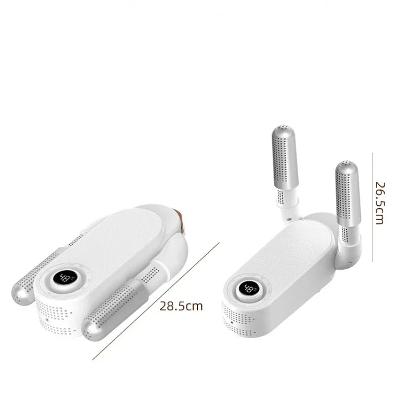 Smart Timer Shoe Dryer: Telescopic, Quick-Drying, Deodorizing & Sterilizing.