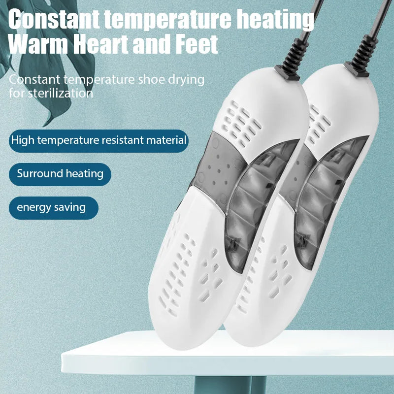 Smart Timer Shoe Dryer: Telescopic, Quick-Drying, Deodorizing & Sterilizing.