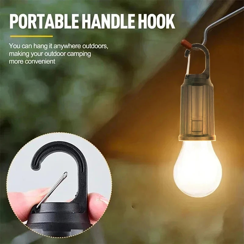 New Solar Bulbs Portable Light with Three Levels of Brightness Adjustment