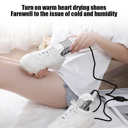 Smart Timer Shoe Dryer: Telescopic, Quick-Drying, Deodorizing & Sterilizing.