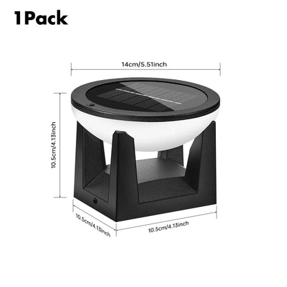 Solar Post Light Auto Dusk to Dawn IP65 Waterproof 3 Color